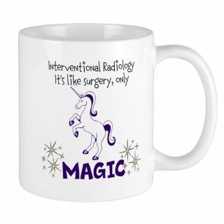 11oz Mug Interventional Radiology Is - Printed Ceramic Coffee Tea Cup Gift