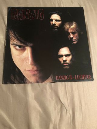 Danzig - Ii Lucifuge Lp 1st Press Vinyl Metal Misfits Samhain