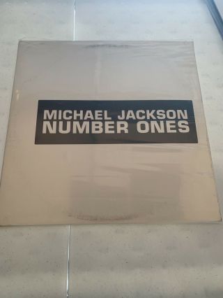 Michael Jackson - Number Ones (greatest Hits) Vinyl Lp Album 2003 Vg,  Rare Promo
