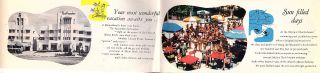 Seacomber - Surfcomber Hotels Miami Beach FL Vintage Travel Brochure Color Photos 2