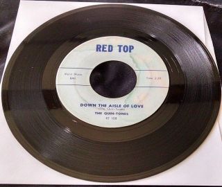 The Quin - Tones - Down The Aisle Of Love/please Dear 45 Red Top Doo Wop Vg,