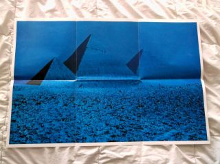 Pink Floyd Poster Album Insert Dark Side Of The Moon The Great Pyramids