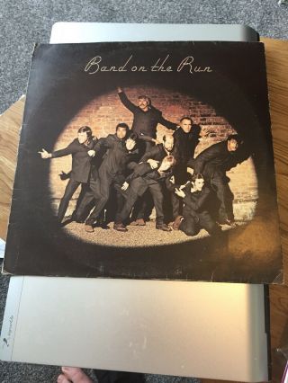 Paul Mccartney - Band On The Run - Vinyl Record Album Lp - Pas 10007 - 1973