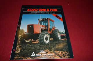 Allis Chalmers 6070 Tractor Dealer 
