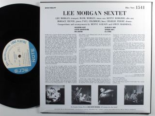 LEE MORGAN SEXTET Self Titled BLUE NOTE 1541 LP VG,  Classic Records 200g mono 2