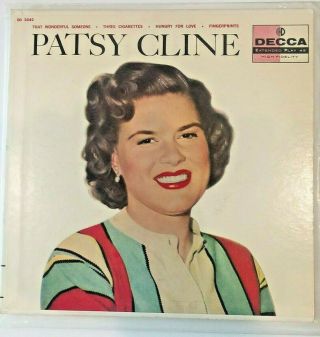 Patsy Cline That Wonderful Someone Decca Ed 2542 45 Ep 1957 Vg,  /nm Country Oop