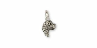 Soft Coated Wheaten Charm Jewelry Sterling Silver Handmade Dog Charm Scw8 - C