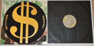 Eric B & Rakim ‎paid In Full 12 " Vinyl Lp Brlp 514 Uk Rare Slip Mat Hip Hop Rap