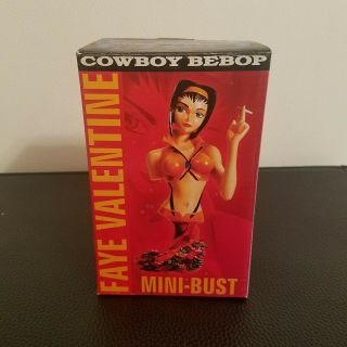 Cowboy Bebop Faye Valentine Bust Numbered To 3,  500 - Rare Piece Shape