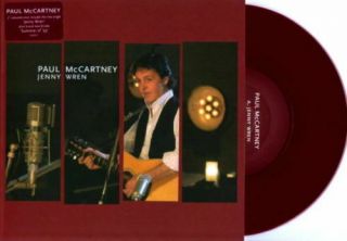 Paul Mccartney The Beatles Jenny Wren Rare 7 " Colored Red Vinyl Like