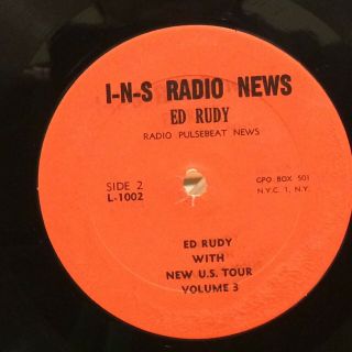 THE BEATLES It’s Here,  Luv ED RUDY Volume 3 LP L - 1002 orig Large RED print NM 3