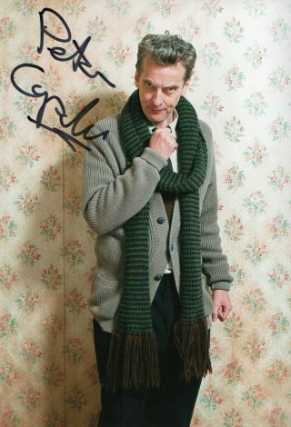 Peter Capaldi The Ladykillers Stage Play Authentic Signed Photo Uacc