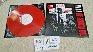 Rare Red Ex Signed Blackie Lawless Wasp - The Crimson Idol Vinyl Record Lp