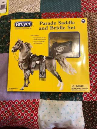 Traditional Breyer Western Parade Saddle & Bridle Set 2502,