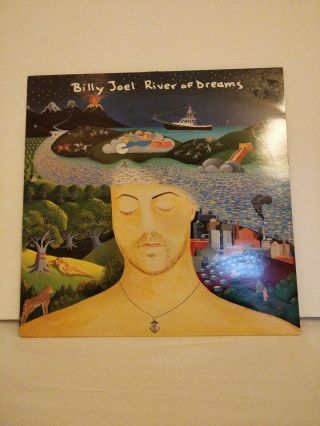 Billy Joel River Of Dreams Vinyl Lp Record Columbia 4738721 Rare 1st Press A1/b1