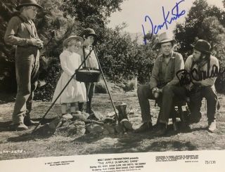 Don Knotts,  Tim Conway Signed Photo “the Apple Dumpling Gang” Comic Actors