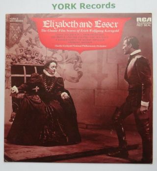 Elizabeth & Essex - The Classic Film Scores Of Erich Korngold - Ex Lp Record Rca