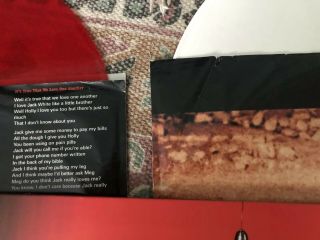 The White Stripes Elephant Gatefold Vinyl Red And White Vinyl 2
