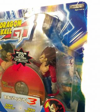 Dragon Ball GT SS4 Goku & SS4 Vegeta figures Set Jakks Pacific 2 - Pack Budokai Z 3