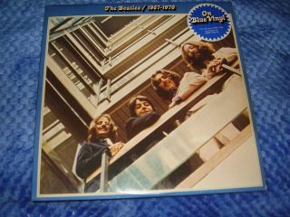 The Beatles - 1967 - 1970 - Double Blue Vinyl LP album 1978 (Blue Vinyl) 2