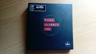 Punk Classic 45s Ltd 20 Track 10 X 7 " Compilation Vinyl Box Set (rsd/1000 Only)