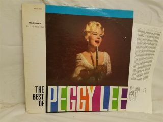 Peggy Lee - The Best Of Peggy Lee - 2x Vintage Vinyl Lp