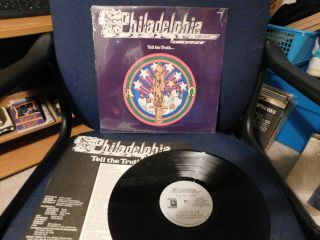 Orig Philadelphia Tell The Truth Patmos Records Private Press Metal 1984 Lp Sis