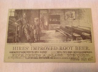 Hires Root Beer 1880 