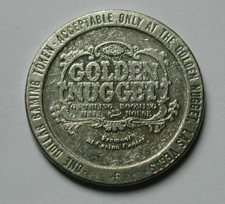 1979 Fm Las Vegas Nevada Slot Machine Token/coin $1 Dollar Golden Nugget Casino