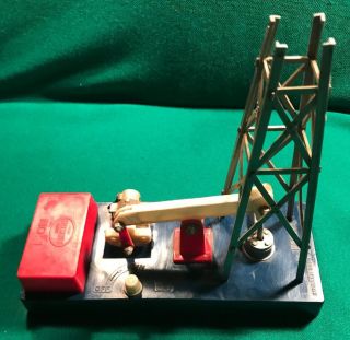 Vintage Humble Oil & Refining Co.  No 1 Escon Advertising Toy Oil Well