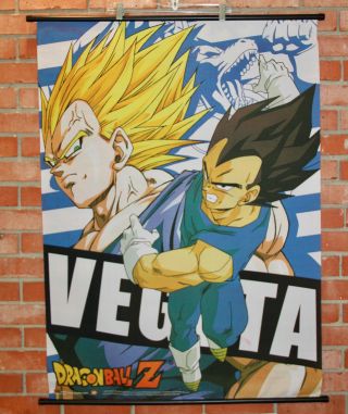 Dragon Ball Z: Vegeta Wall Scroll Ge 5899 Funimation Poster,