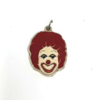 1979 Ronald Mcdonald Pendant Charm Mcdonalds Vintage Clown