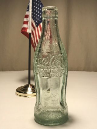 PATD NOV 16 1915 Coca - Cola Hobbleskirt Coke Bottle RALEIGH N C North Carolina 3