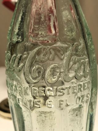 PATD NOV 16 1915 Coca - Cola Hobbleskirt Coke Bottle RALEIGH N C North Carolina 6