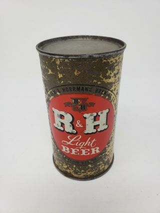 R & H Rubsam & Horrmann Flat Top Beer Can Ny