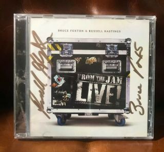 The Jam - Bruce Foxton,  Russell Hastings - From The Jam Live - Autographed - Cd