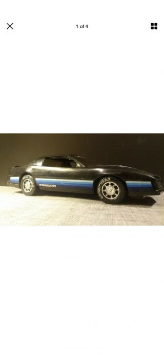 Vintage Pontiac Firebird Plastic Toy Car With Goodyear Tires Gay Toys