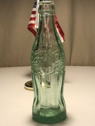 PATD DEC 25 1923 Coca - Cola Hobbleskirt Coke Bottle TARBORO N C North Carolina 4