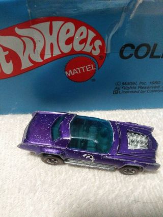 Vintage Hot Wheels Redline Sugar Caddy In Purple.  Filler.