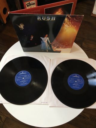 Rush Exit Stage Left 1981 Uk Double Vinyl Lp Live Record