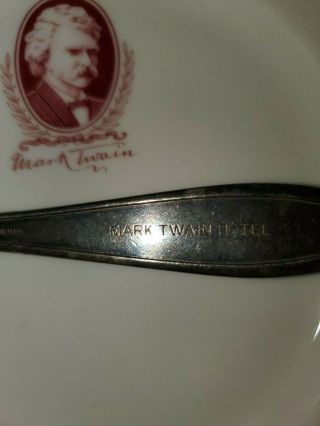 Mark Twain Hotel Memorbilia - Mark Twain Hotel Small Plate 6 1/4 