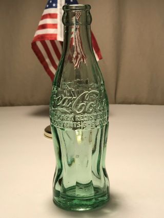 PATD DEC 25 1923 Coca - Cola Hobbleskirt Coke Bottle LINCOLN NEB Nebraska 3