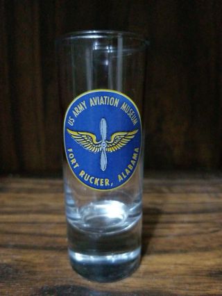 U.  S.  Army Aviation Museum Fort Rucker Alabama Shot Glass
