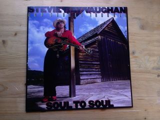 Stevie Ray Vaughan & Double Trouble Soul To Soul Nm Vinyl Lp Record Epic 26441