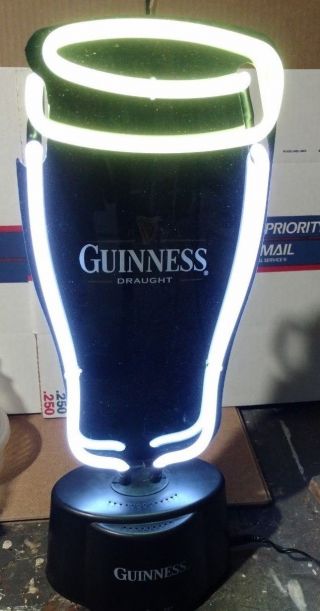 Guinness Beer Neon Desktop Sign