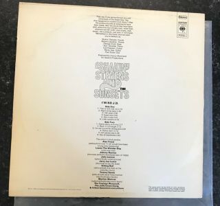 Shakin’ Stevens and The Sunsets 1972 VINYL LP CBS HOLLAND “I’m No JD” VGC 2