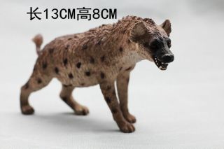 Rare Aaa Hyena Animal Pvc Figure Figurine Model Color A