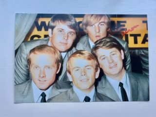Brian Wilson Hand Signed Autograph Photo The Beach Boys