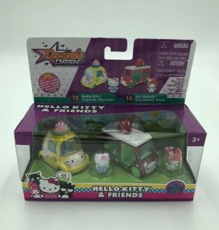 Hello Kitty Dazzle Dash Die Cast Metal Cars My Melody Truck & Van