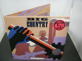Vinyl Record Album Big Country Steeltown (167) 35